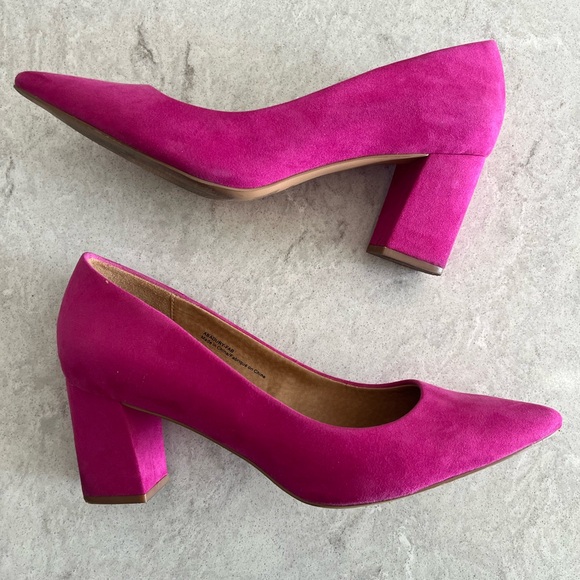 Abound Pink Block Heel Pumps - Picture 4 of 6